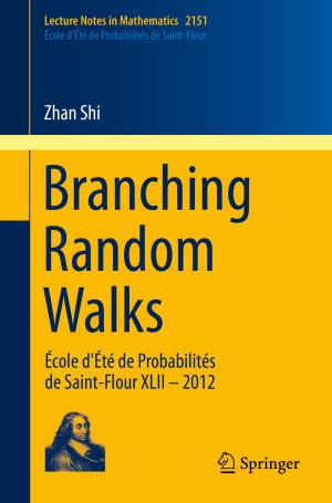 Cover of the book Branching Random Walks by Telmo Adão, Luís Magalhães, Emanuel Peres