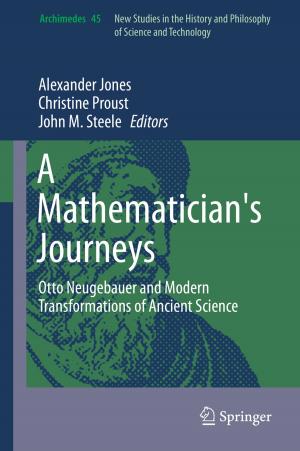 Cover of the book A Mathematician's Journeys by Martin Weidenbörner