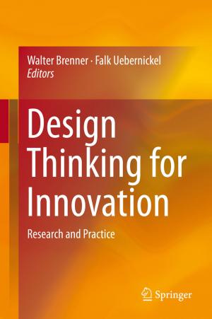 Cover of the book Design Thinking for Innovation by Vesna  Žegarac Leskovar, Miroslav Premrov