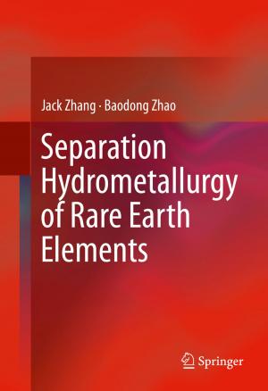 Cover of the book Separation Hydrometallurgy of Rare Earth Elements by Oscar González, Belkisyolé de Noya, Lucy J. Robertson