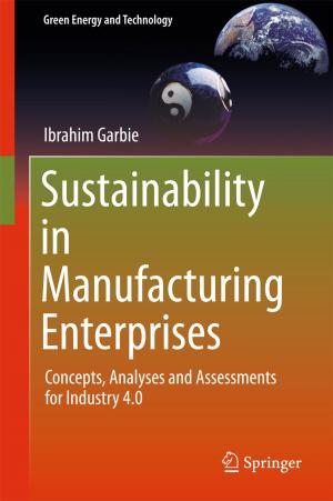 Cover of the book Sustainability in Manufacturing Enterprises by Igor Schagaev, Kaegi Thomas