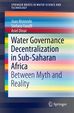 Cover of the book Water Governance Decentralization in Sub-Saharan Africa by Kieran Jordan, Dara Leong, Avelino Álvarez Ordóñez