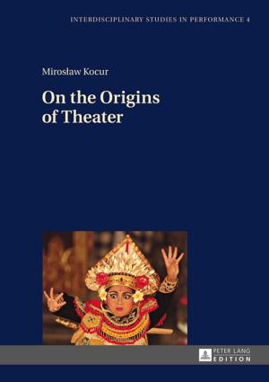 Cover of the book On the Origins of Theater by Christine Spiess (Scherrer)