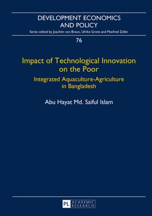 Cover of the book Impact of Technological Innovation on the Poor by Hirofumi Hosokawa