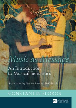 Cover of the book Music as Message by Christine Spiess (Scherrer)