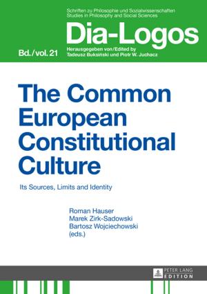 Cover of the book The Common European Constitutional Culture by Hamid Kasiri
