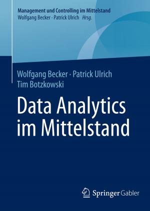 Cover of the book Data Analytics im Mittelstand by Claudia Ossola-Haring