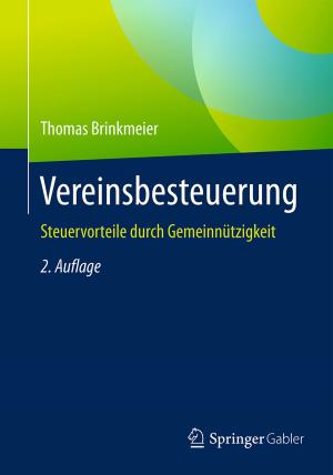 Cover of the book Vereinsbesteuerung by Ulrich Holzbaur