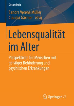 Cover of the book Lebensqualität im Alter by Friederike Müller-Friemauth, Rainer Kühn