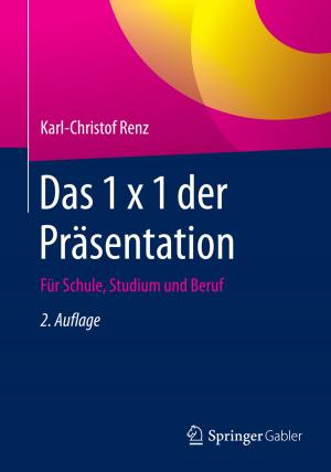 Cover of the book Das 1 x 1 der Präsentation by Heribert Meffert