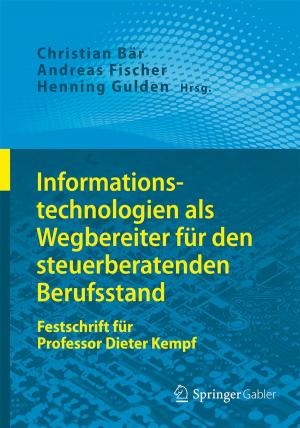 Cover of the book Informationstechnologien als Wegbereiter für den steuerberatenden Berufsstand by Yan Zeng