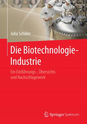 Cover of the book Die Biotechnologie-Industrie by Gustavo E. Romero, Gabriela S. Vila