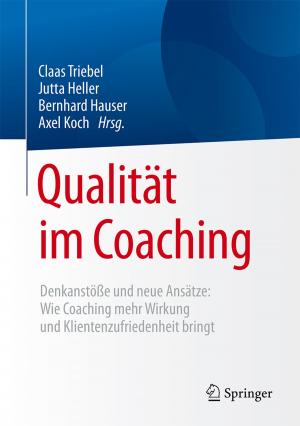 Cover of the book Qualität im Coaching by K. Herholz, P. Herscovitch, W.-D. Heiss