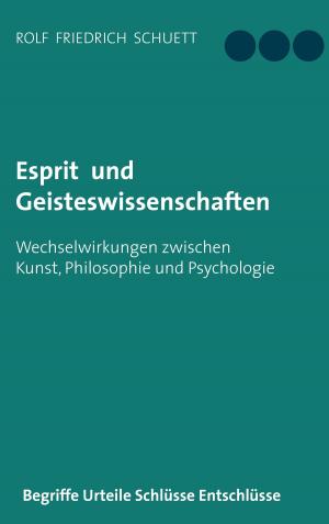 Cover of the book Esprit und Geisteswissenschaften by Florian J. Kerz, Ivar Halstvedt