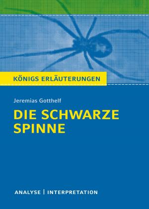 Book cover of Die schwarze Spinne. Königs Erläuterungen.