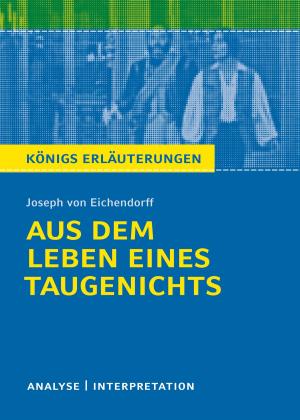 Cover of the book Aus dem Leben eines Taugenichts by Dirk Jürgens, Heinrich von Kleist