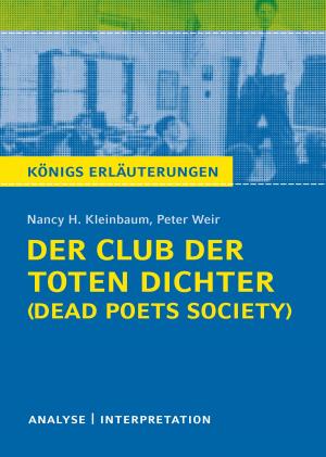 Cover of the book Der Club der toten Dichter (Dead Poets Society) by E.T.A. Hoffmann, Horst Grobe