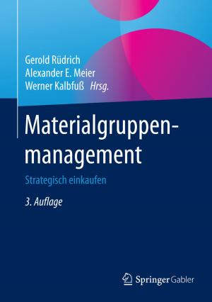 Cover of the book Materialgruppenmanagement by Christian Flick, Mathias Weber