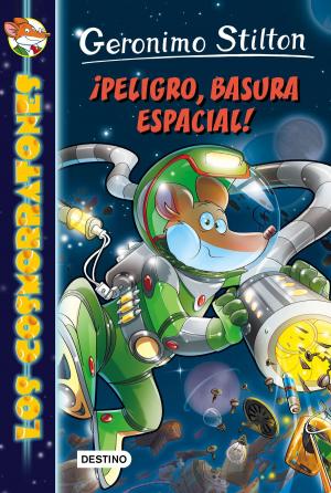 Cover of the book ¡Peligro, basura espacial! by Carrie Mitchell