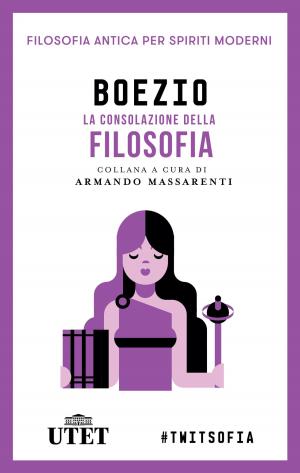 Cover of the book La consolazione della filosofia by Petronio