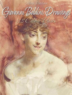 Book cover of Giovanni Boldini: Drawings 118 Colour Plates