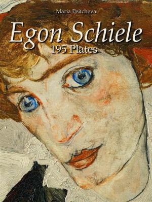 Book cover of Egon Schiele: 195 Plates