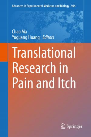 Cover of the book Translational Research in Pain and Itch by J.R. Webb