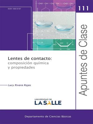 Cover of the book Lentes de contacto: composición química y propiedades by Jorge Gámez Gutiérrez