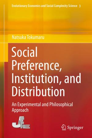 Cover of the book Social Preference, Institution, and Distribution by Paolo Tommasino