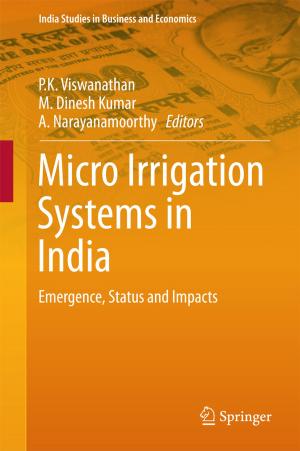 Cover of the book Micro Irrigation Systems in India by 
