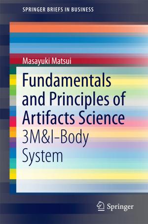 Cover of the book Fundamentals and Principles of Artifacts Science by Hema Singh, N. Bala Ankaiah, Rakesh Mohan Jha
