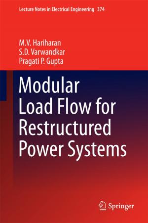 Cover of the book Modular Load Flow for Restructured Power Systems by S. Jayanthy, M.C. Bhuvaneswari