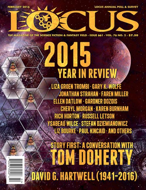 Cover of the book Locus Magazine, Issue #661, February 2016 by Locus Magazine, Locus Publications
