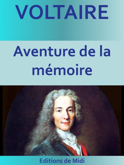 Cover of the book Aventure de la mémoire by VOLTAIRE, Editions MARQUES