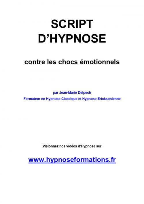 Cover of the book Contre les chocs émotionnels by Jean-Marie Delpech, Jean-Marie Delpech