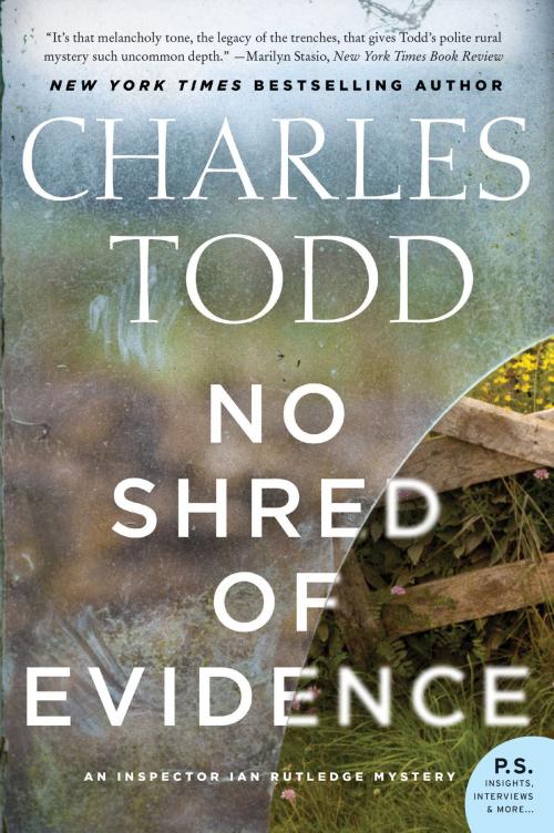 Cover of the book No Shred of Evidence by Charles Todd, William Morrow