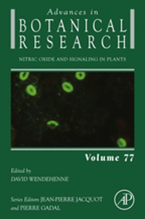 Cover of the book Nitric Oxide and Signaling in Plants by David Wendehenne, Elsevier Science