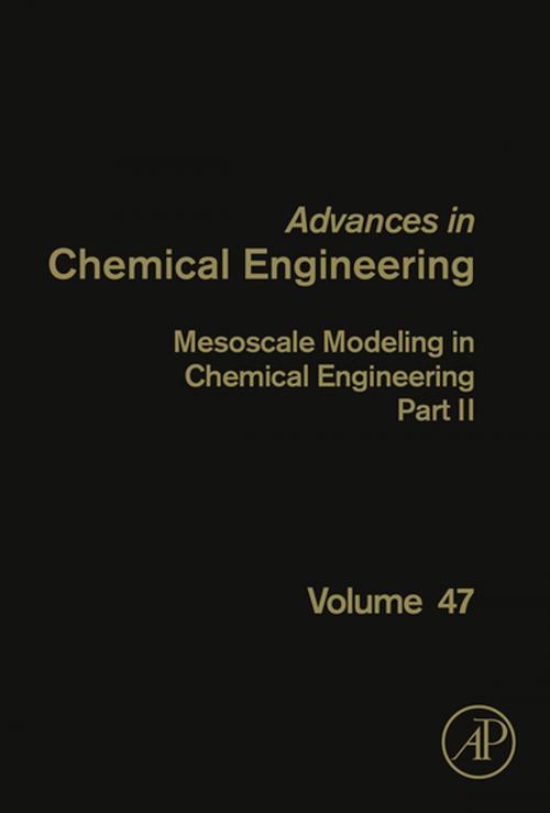 Cover of the book Mesoscale Modeling in Chemical Engineering Part II by Jinghai Li, Guy B. Marin, Elsevier Science
