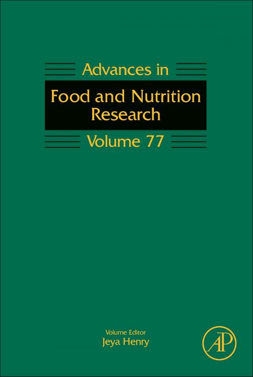 Cover of the book Advances in Food and Nutrition Research by Jeya Henry, Elsevier Science