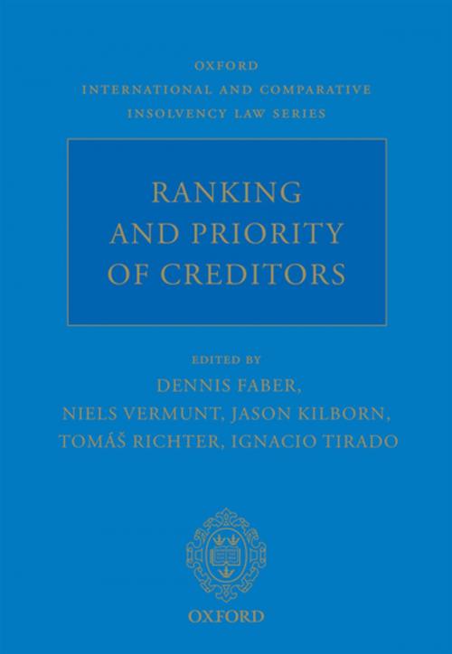 Cover of the book Ranking and Priority of Creditors by , OUP Oxford