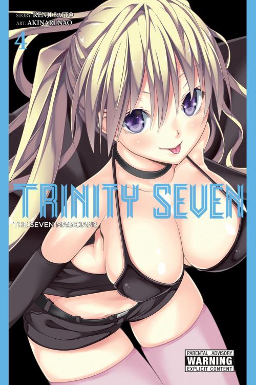 Cover of the book Trinity Seven, Vol. 4 by Kenji Saito, Akinari Nao, Yen Press
