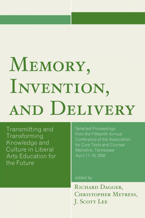 Cover of the book Memory, Invention, and Delivery by , UPA