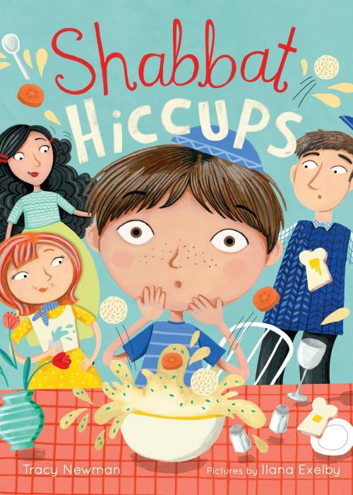 Cover of the book Shabbat Hiccups by Tracy Newman, Ilana Exelby, Albert Whitman & Company