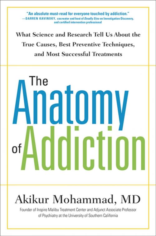 Cover of the book The Anatomy of Addiction by Akikur Mohammad, MD, Penguin Publishing Group