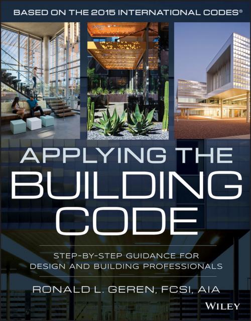 Cover of the book Applying the Building Code by Ronald L. Geren, Wiley