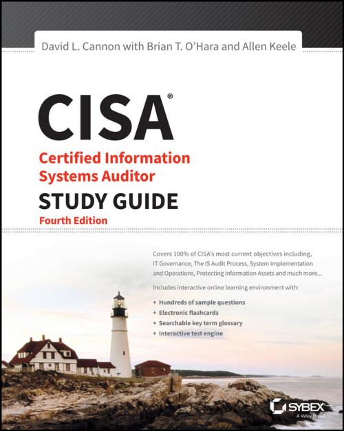 Cover of the book CISA Certified Information Systems Auditor Study Guide by David L. Cannon, Wiley