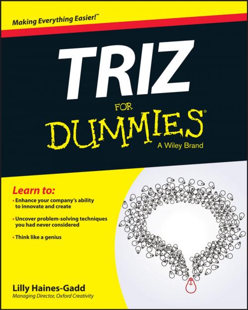 Cover of the book TRIZ For Dummies by Lilly Haines-Gadd, Wiley