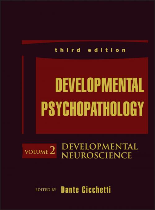 Cover of the book Developmental Psychopathology, Developmental Neuroscience by , Wiley