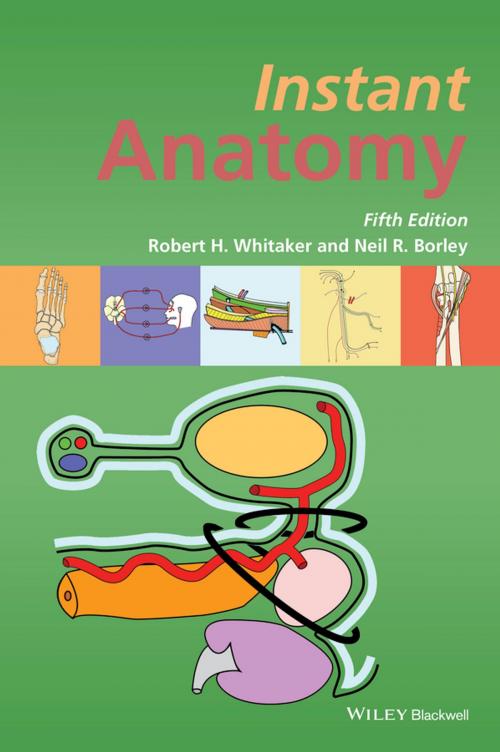Cover of the book Instant Anatomy by Robert H. Whitaker, Neil R. Borley, Wiley