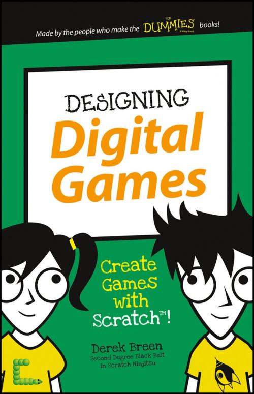Cover of the book Designing Digital Games by Derek Breen, Wiley